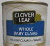 baby clam meat canned no preservative