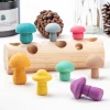 Baby Early Education Toys Mushroom Picking Logical Thinking Matching Intelligence Game Toys