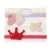 Baby rabbit hair elastic hair band Love peach heart birthday ribbon Children&#x27;s plush crown headband