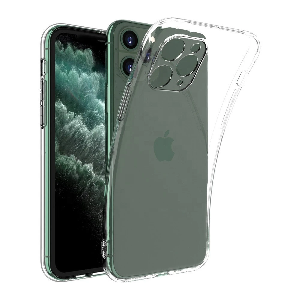 Back Cover Supplier 2.0mm Clear Coque Smartphone TPU Other Mobile Phone Accessories Case for Apple iPhone 11 Pro Max XS XR X 8 7