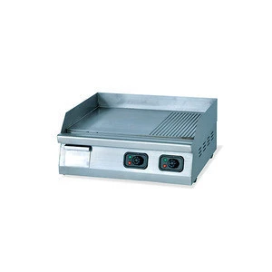 Baison BS-400 4.4kw Counter Top Electric Contact Griddle For Restaurant
