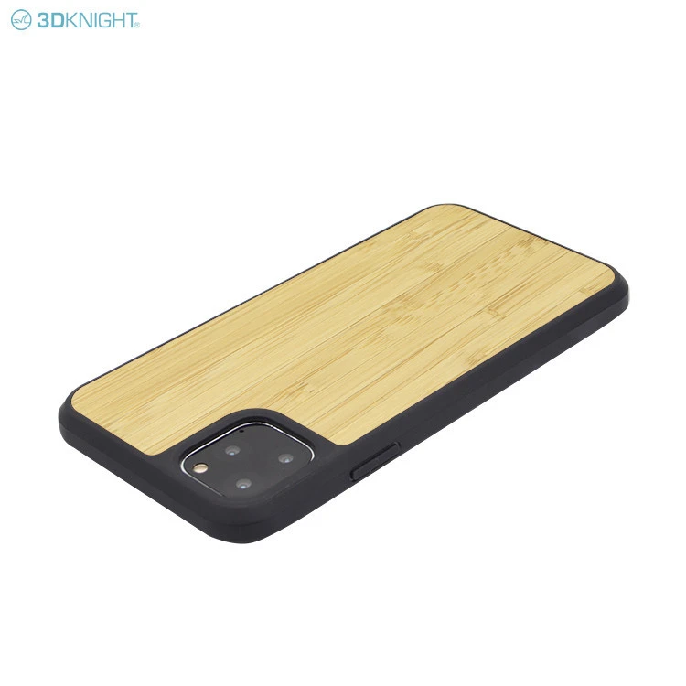 bamboo wood phone case engraved dongguan factory good price thick TPU wood hand case for iphone Xi/X/Xr/samsung