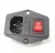 Import Baokezhen IEC320 ac power inlet with fuse holder and rocker switch and socket 10A/15A screw-in from China