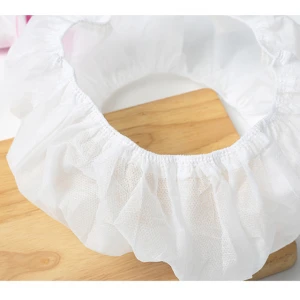 Bathroom Disposable Non-woven Toilet Seat Cover With Elastic Loop