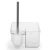 Import Bathroom wall sticky plastic toilet cleaner holder and toilet brush holder from China