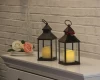 BATTERY OPERATED PLASTIC LED CANDLE LANTERN, FOR INDOOR USE