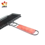 BBQ accessories grill basket carbon steel nonstick bbq spit rotisserie grill basket