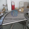 BC corner conveyor with stainless steel tapered roller motor roller conveyor for conveyor system