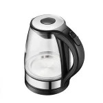 Best big brand names electric water glass heat kettle led whistling