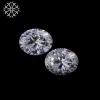 Best moissanite ring material top grade quality loose gemstone oval cut white moissanite rough diamond 0.3-5.0 carat available