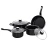 Import Best Sale 13 Pieces Pot Spoon Pans Sets Cookware Iron with Double Cooking Handle Kitchen Cookware from China