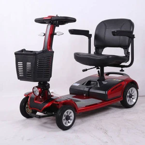 best selling 24V 250W 4 wheel electric adult for disabled or handicapped mobility scooter for remove battery