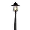 Best Selling Wave Glass IP44 Lawn Lamps For Garden