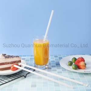 Biodegradable PLA Straw Material Low-Carbon Eco-Friendly Disposable Drinking Straw