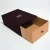 Import black corrugated paper cardboard luxury packaging drawer shoe box from China