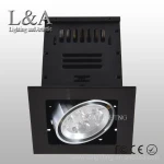 black Led high power grille lamp 3W