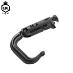 Black strap belt with plastic buckle fittings luggage bag shoulder strap buckle for climbing and mountain equipment