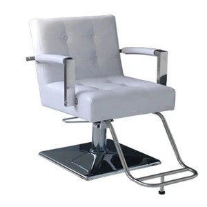 Black Swivel Haircut Commercial Furniture Chair For Hairdressing Salon