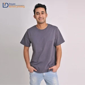 Blank oem apparel wholesale mens 100 cotton t shirt from china shirt supplier
