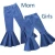 Import Blue flare jeans like a mermaid mommy and me clothing from China