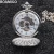 Import BOAMIGO Russian Vingtage Silver Soviet BOLSHEVIK Mechanical FOB Pocket Watch Mens Military Pendant Watch Chain from China