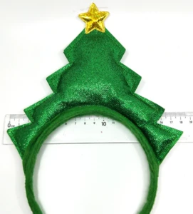 boys and girls Christmas tree hairbands Christmas hair ornaments Christmas headdress holiday party with children