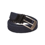 Braided thick men belts hand knitted cowhide leather and cotton pin buckle designer London style belt
