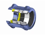 Brass cable gland with high functional reliability