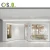 Import Bridal Shop Boutique Store Garment Stainless Steel Wall Mounted Women Clothes Stand Wedding Dress Shop Clothing Racks from China