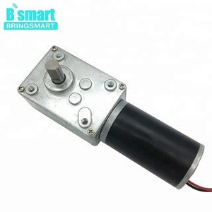 BRINGSMART 12V 12rpm DC Worm Gear Motor With PWM Speed Controller 33 5 Kg Cm High Torque Self Locking Reversed Mini Turbine Geared Motor For Diy Robot Rotating Table Door Lock Curtain Machine BRINGSMART 12V 12rpm DC Worm Gear Motor With PWM Speed Controller 33 5 Kg Cm High Torque Self Locking Reversed Mini Turbine Geared Motor For Diy Robot Rotating Table Door Lock Curtain Machine