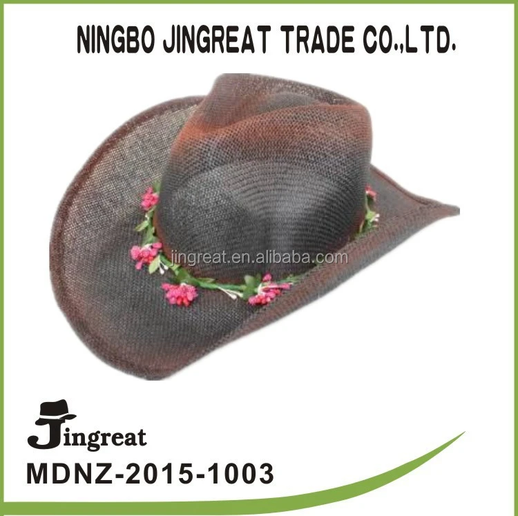 brown cowboy hats fashion men&#x27;s hat used cowboy hats for sale