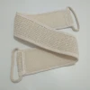 C017 Mian ma la bei Best selling products high quality 8*70cm hemp and cotton bath belt for exfoliating