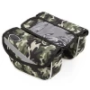 Camouflage color bicycle pack double pouch pannier bike frame bag