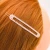 Import Canyuan korean big diamond hairpin thin long pink acetate hairpin for women from China