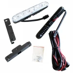 Car High Power Daytime Running Lights LED DRL Daylight Head 6 Lamps