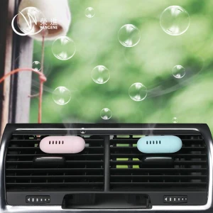 Car Interior Accessories Air Refresher Mini Capsule Shape Car Aroma Diffuser Vent Clip Car Freshener