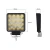 Import Car led 48w work light 4 inch square off-road vehicle roof inspection motorcycle spotlight from China