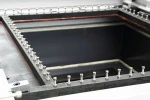 Car plastic bumper vacuum forming machine