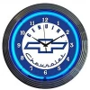 Cason fashional Neon red color wall clock for home decoration