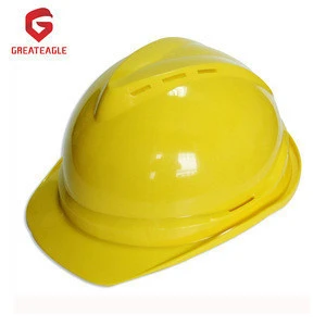 CE EN397 V type Industrial Safety Helmet with vents