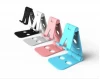 cell phone display stand for iphone X with silicone cushion protector mobile phone holder tablet PC viewing stand