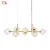 Import Chandelier Decorative Round Led Industrial Lighting Linear Bar Pendant Light Glass Globes from China