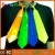 Import cheap colorful led polyester ties for man from China