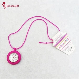 Cheap Custom Empty Silicone Nurses Pocket Watch