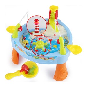 Cheap Electric fishing game toy for educational kids magnetic fish toys for kids