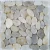 Import cheap Pebble Natural Stone Mosaics Tile from China