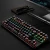 Import Cheap Price OEM USB 87 Keys Mini Wired RGB LED Mechanical Gaming Keyboard For Gamer Desktop PC Computer from China