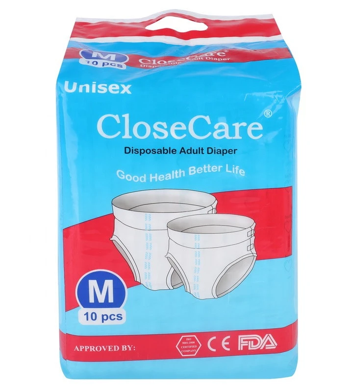 cheapest 3D leak guard adult diapers/nappies with wetness indicator