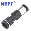 Check valve push to connect SPU series , in line  air activated one touch fitting