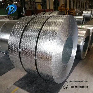 Checkered Galvanized Steel Plate Z22 220g/m2 SGCC+Z Hot Dipped Galvanized Steel Coil Cutting into Plate